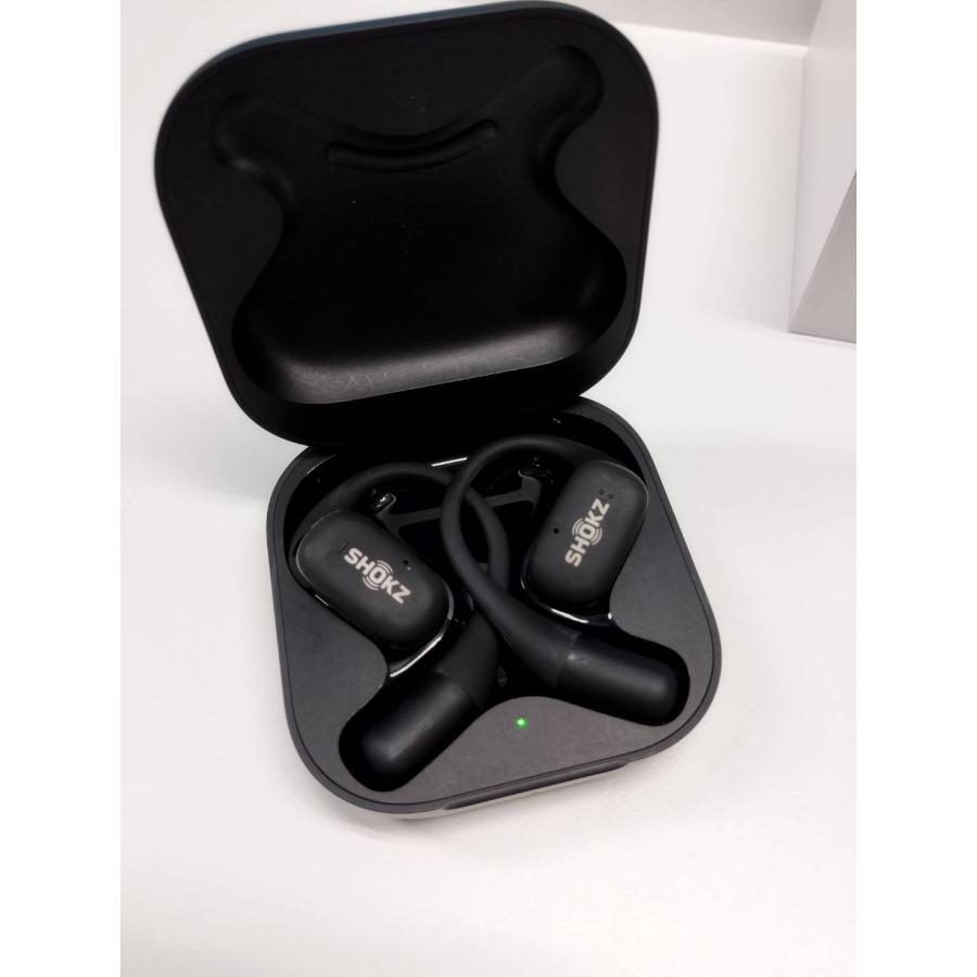 SHOKZ OPENFIT T910ワイヤレスイヤホン ブラック未開封新品 未使用に近い】SHOKZ Openfit/T910/ワイヤレスイヤホン/ブラック