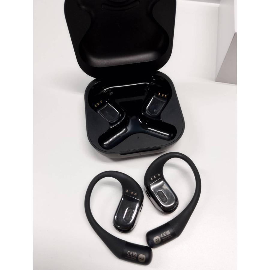 未使用に近い】SHOKZ Openfit/T910/ワイヤレスイヤホン/ブラック