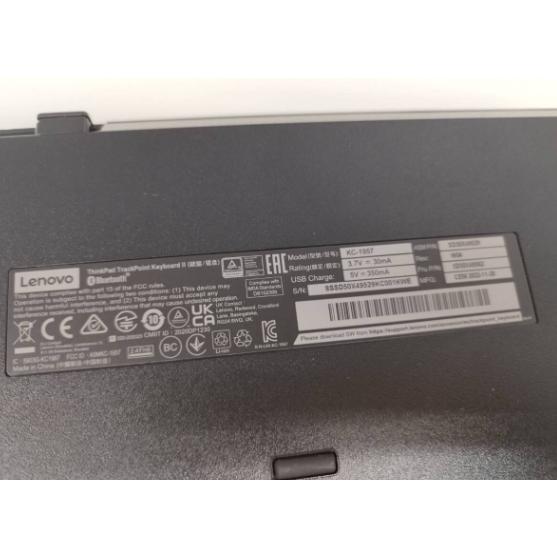 良品】Lenovo ThinkPad TrackPoint Keyboard II/KC-1957/ワイヤレス