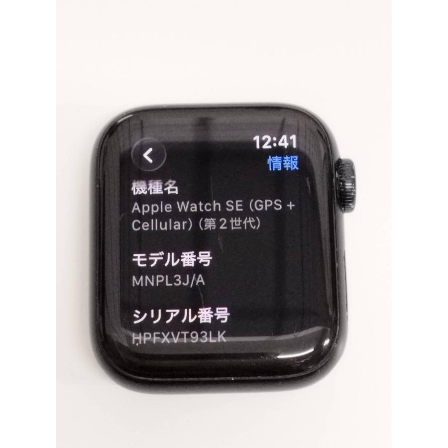 Apple Watch SE 第2世代/GPS+セルラー/40mm/A2725/ミッドナイト〈MNPL3J/A〉 |  | 06