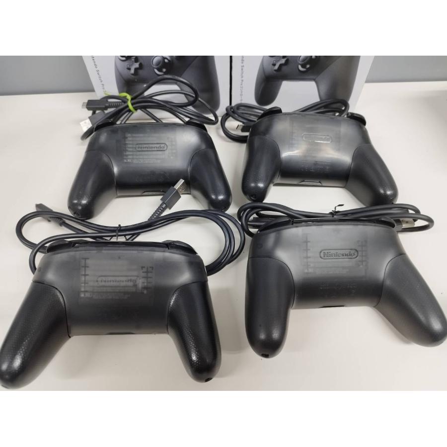 Nintendo Switch Pro コントローラー(HAC-013) 4セット！ : 中古