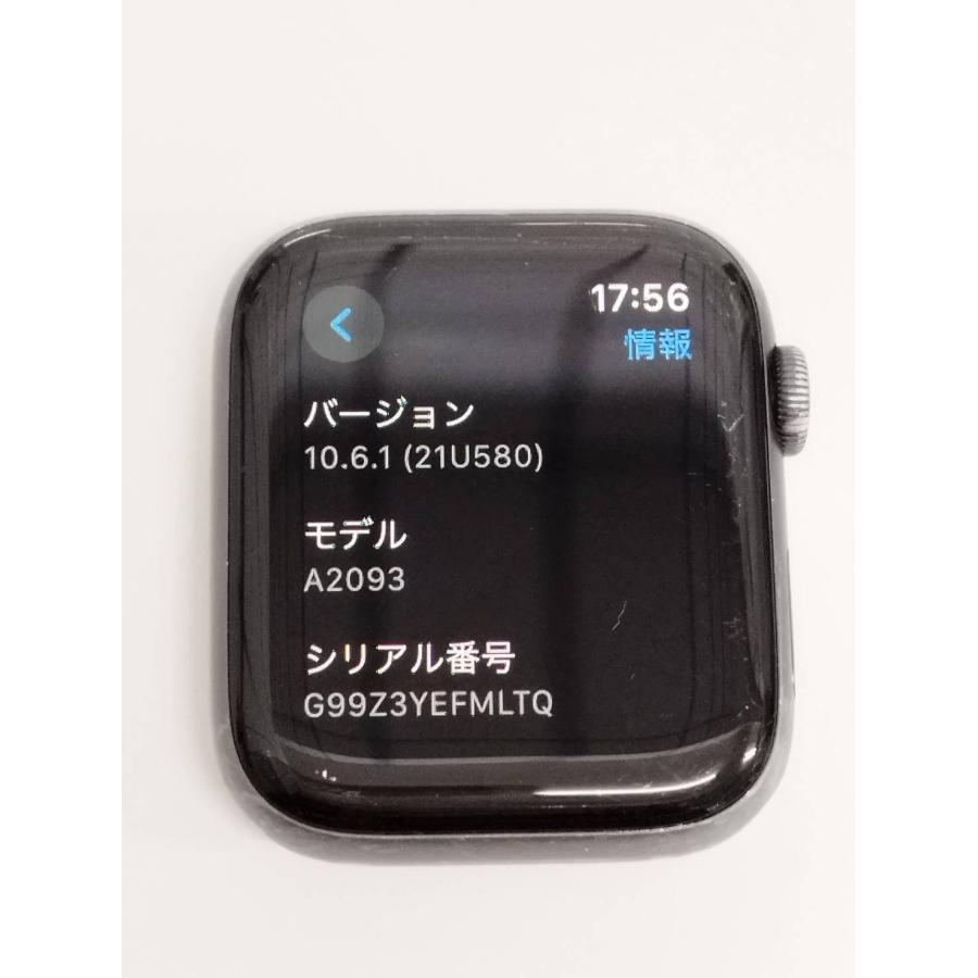 Apple Watch Series 5/GPS/44mm/A2093/スペースグレー〈MWVF2J/A