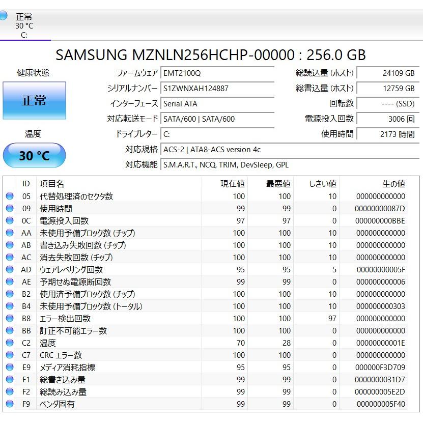 【中古ノートPC】Lenovo〈ThinkPad P50〉Intel Core i7/SSD256GB/メモリ16GB (4) |  | 09