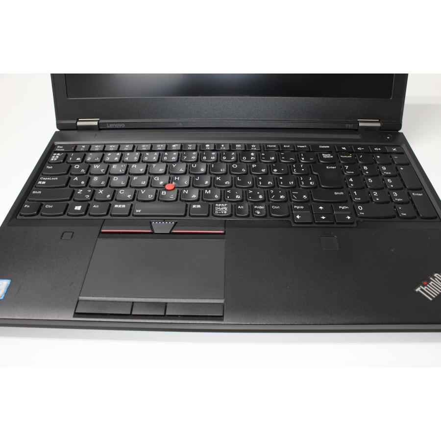 中古ノートPC】Lenovo〈ThinkPad P51〉Intel Core i7/SSD256GB/メモリ