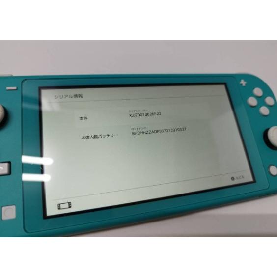 良品】Nintendo Switch Lite HDH-001/2019年製/ターコイズ〈HDH-S 