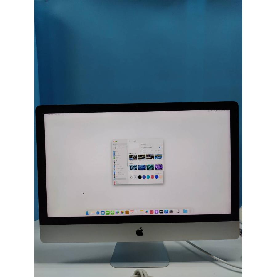 iMac（Retina 5K,27インチ,2019年モデル）1TB/8GB〈MRQY2J/A〉 : 中古 