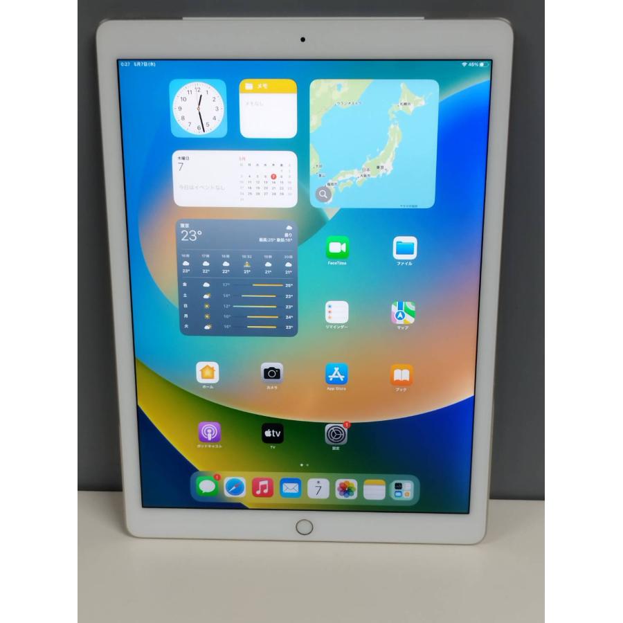 【良品】iPad Pro 12.9インチ/Wi-Fi+セルラー/A1652/128GB〈ML2K2J/A〉バッテリー91％ |  | 01