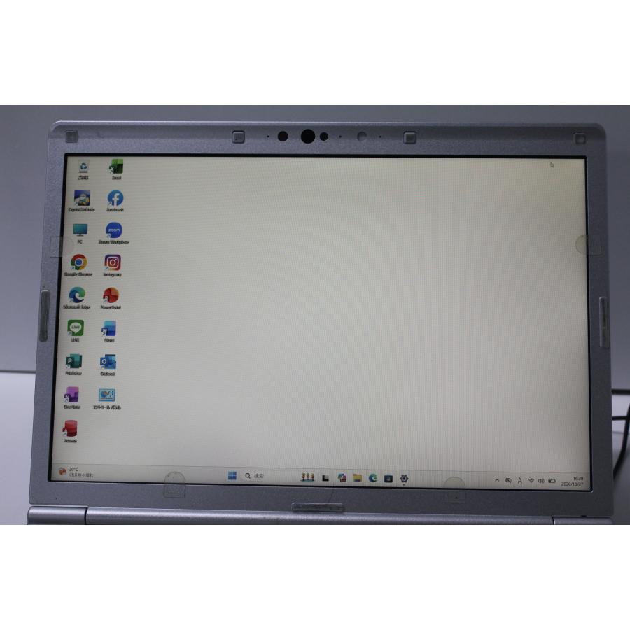 【中古ノートパソコン】Panasonic〈Let's note SV9〉第10世代Core i5/SSD256GB/メモリ8GB/Windows11/12.1インチ (5) |  | 09