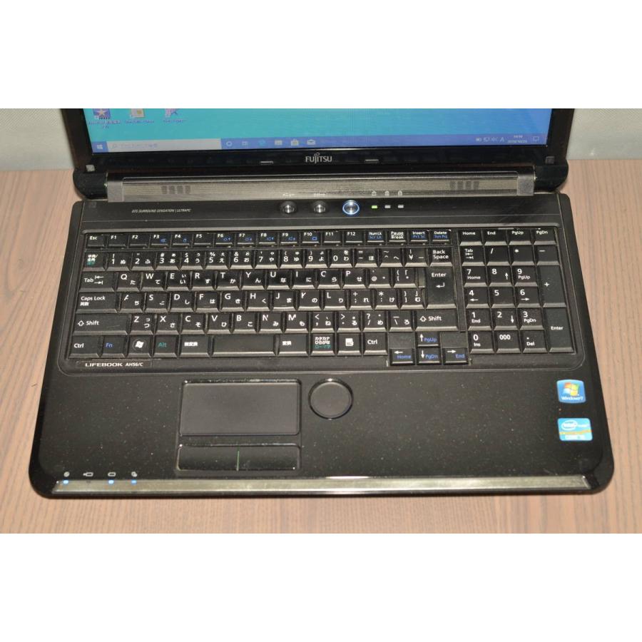 中古ノートパソコン 最新Windows10+office 爆速新品SSD240GB 富士通