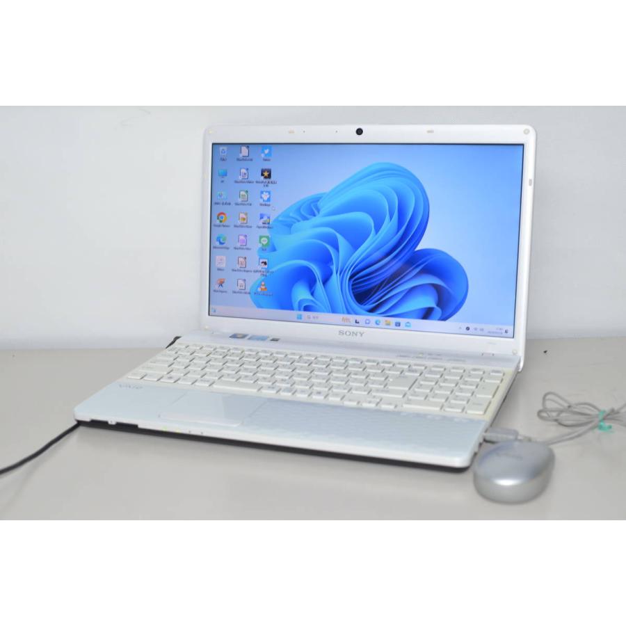 新品高速SSD ノートパソコン 15.5型 SONY VAIO VPCEH28FJ 中古良品 第2 