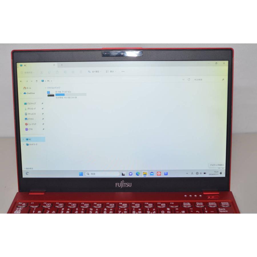 ノートパソコン FUJITSU（富士通） LIFEBOOK UH77/C3 富士通（FUJITSU） ノートパソコン Office搭載 新品 同様 未開封 Win10