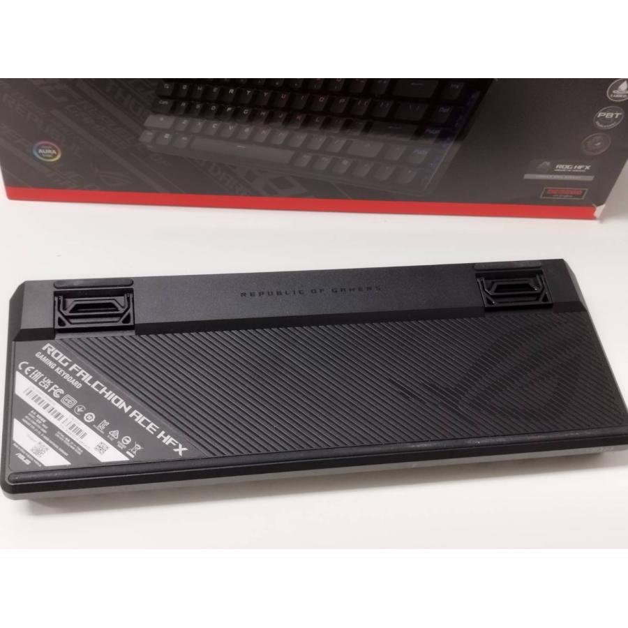ASUS ノートPC 英語配列 中古 良品】ASUS ROG FALCHION ACE HFX ゲーミングキーボード US配列 : 中古
