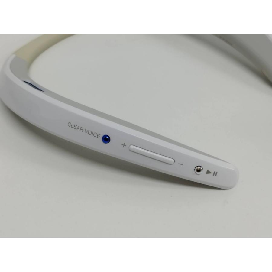 【新品未使用】シャープAQUOSネックスピーカーAN-SS2 ホワイト SHARP シャープ ウェアラブル ネックスピーカー AN-SS2 コストコ