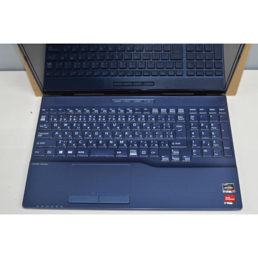 中古ノートパソコン 富士通 AH50/F1 Windows11+office AMD Ryzen