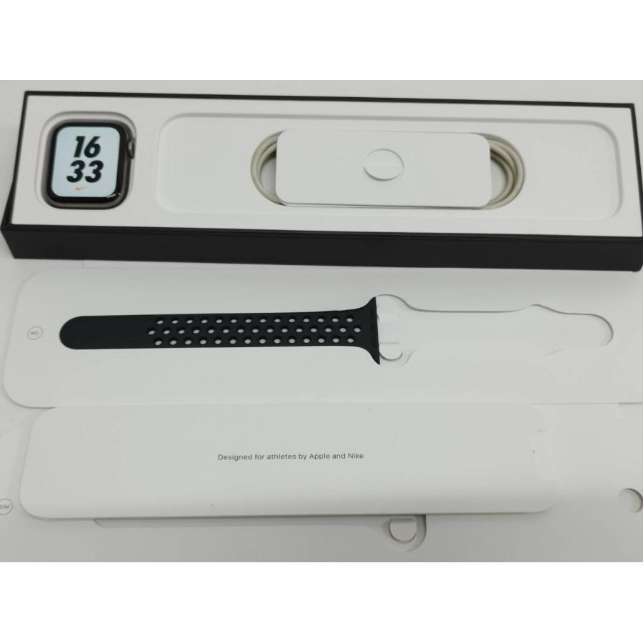 Apple Watch Nike Series 6/GPS/44mm/A2292/スペースグレー〈MG173J/A