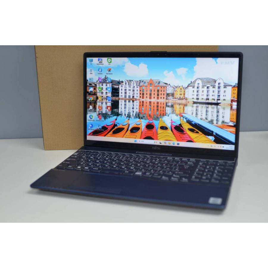 富士通 LIFEBOOK WA3/E2 i7-10510U windows11 中古良品ノートパソコン 富士通 WA3/E2 Windows11+office 爆速SSD512GB