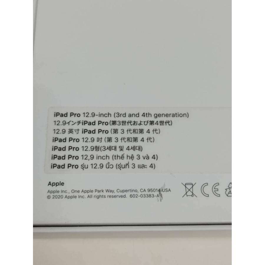 iPad Smart Keyboard Folio/A2039/12.9インチ/日本語配列〈MXNL2J/A