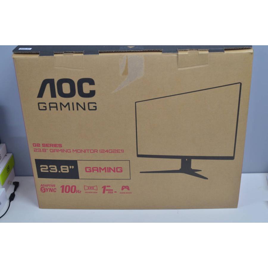 中古良品 AOC 24G2E1/11 23.8型ディスプレイモニター 確認済 : 中古