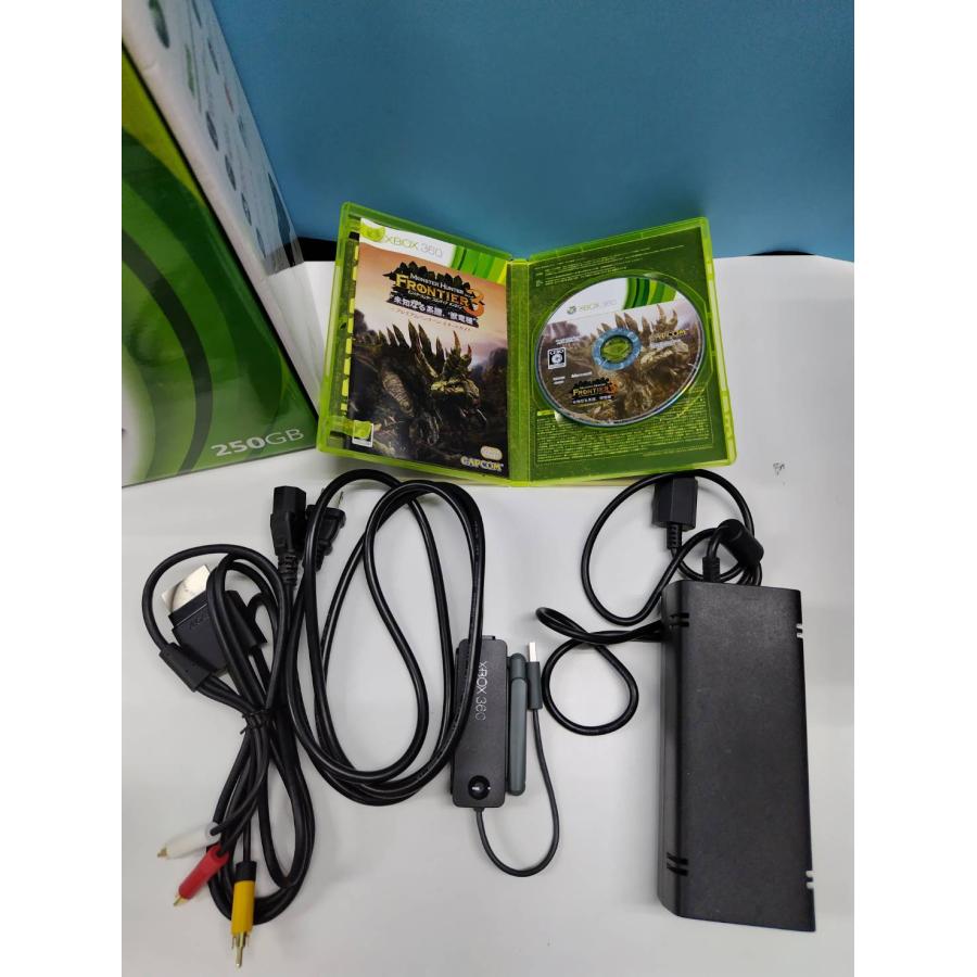 現状品】XBOX 360 本体/250GB/RKH-00014/おまけソフト付き！ : 中古 