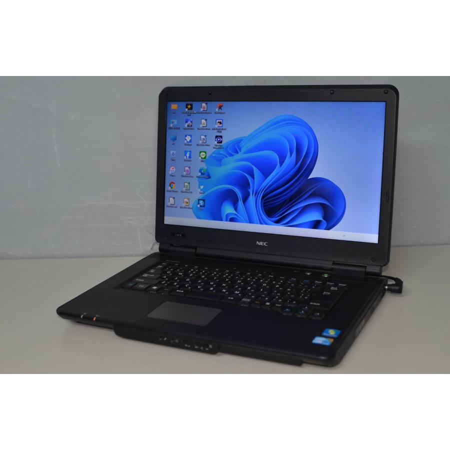 中古良品ノートパソコン 最新Windows11+office NEC VJ24LXUTHG8B core 