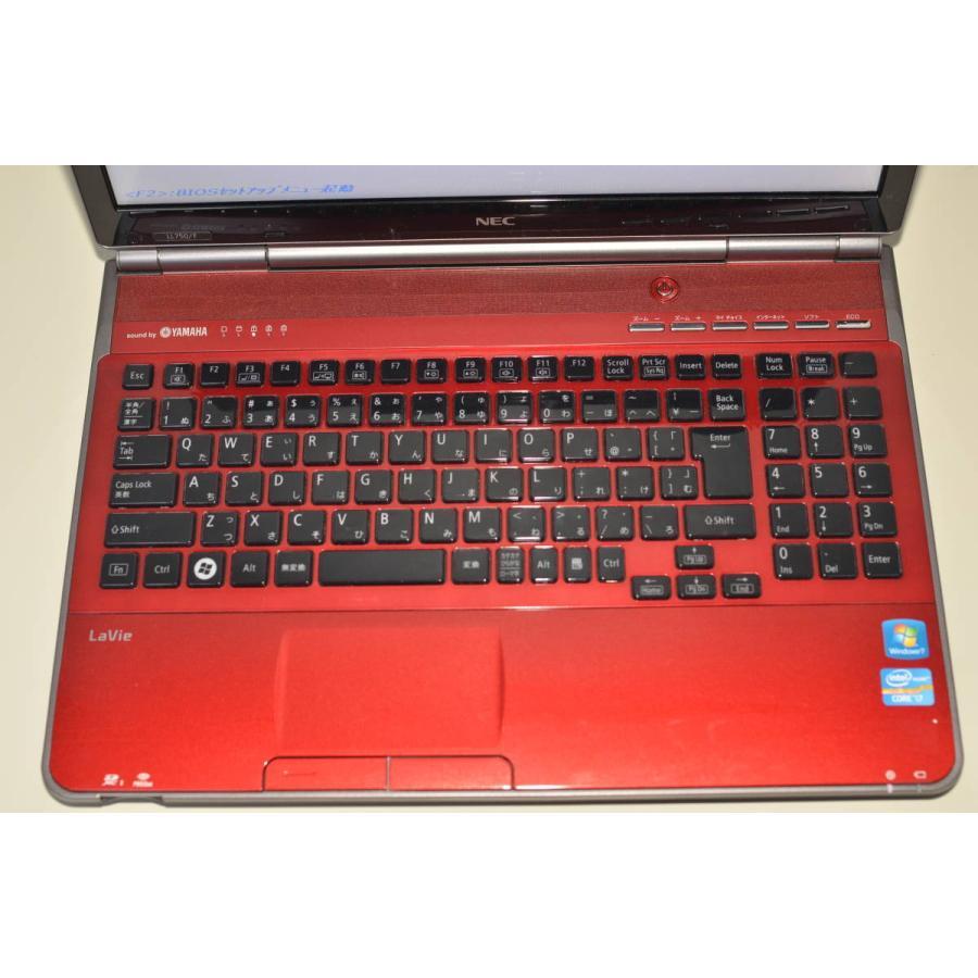 中古ノートパソコン Windows11+office NEC LL750/F core i7-2670QM 