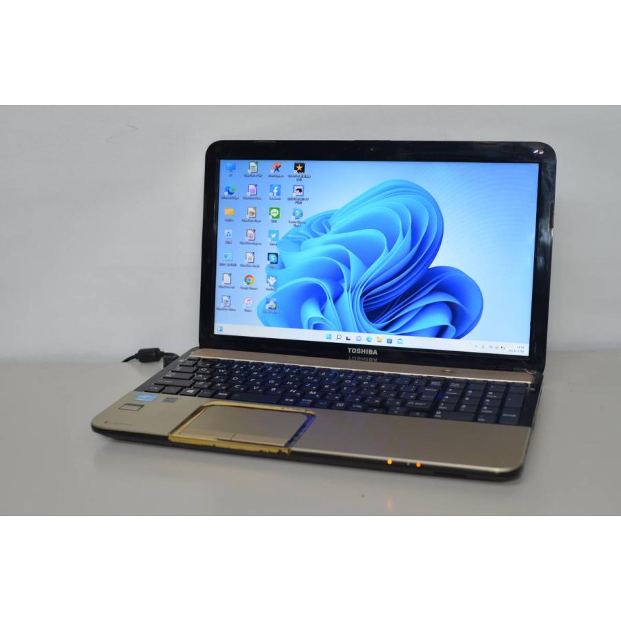中古ノートパソコン 東芝 T552/58GK Windows11+office 新品爆速