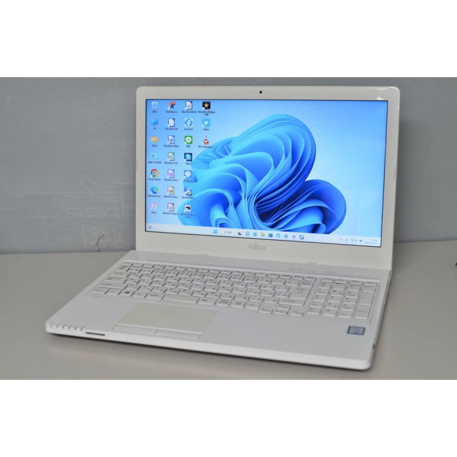 最新Windows11+office 新品爆速SSD256GB 富士通 WA2/W 高性能core i7 