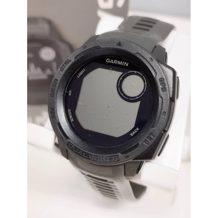 GARMIN INSTINCT DUAL POWER タフネスGPSウォッチ : 中古パソコン