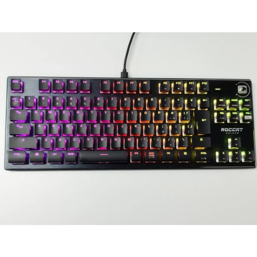 ROCCAT VULCAN ゲーミングキーボード/ROC-12-285/赤軸 : 中古パソコン