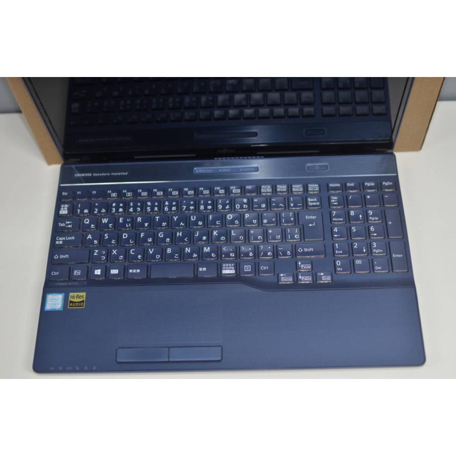 中古ノートパソコン 富士通 AH77/D1 Windows11+office 爆速SSD512GB