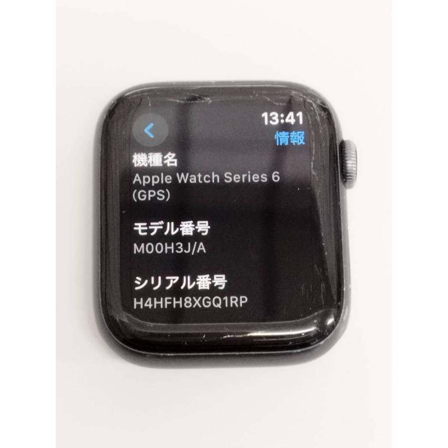 Apple Watch Series 6/GPS/44mm/A2292/スペースグレー〈M00H3J/A〉 (6