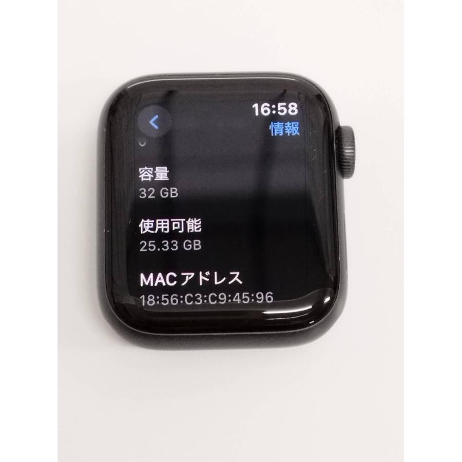 Apple Watch SE 第1世代/GPS/40mm/A2351/スペースグレー〈MKQ13B/A 