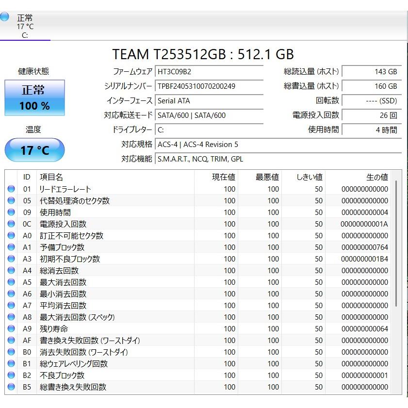 中古ノートPC】東芝〈dynabook T65/GG〉Intel Core i7/SSD512GB/メモリ 