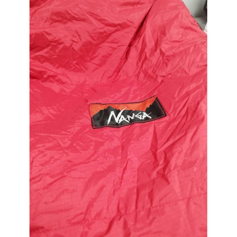 良品】NANGA ナンガ オーロラ 450DX/レッドブラック/レギュラー(M 