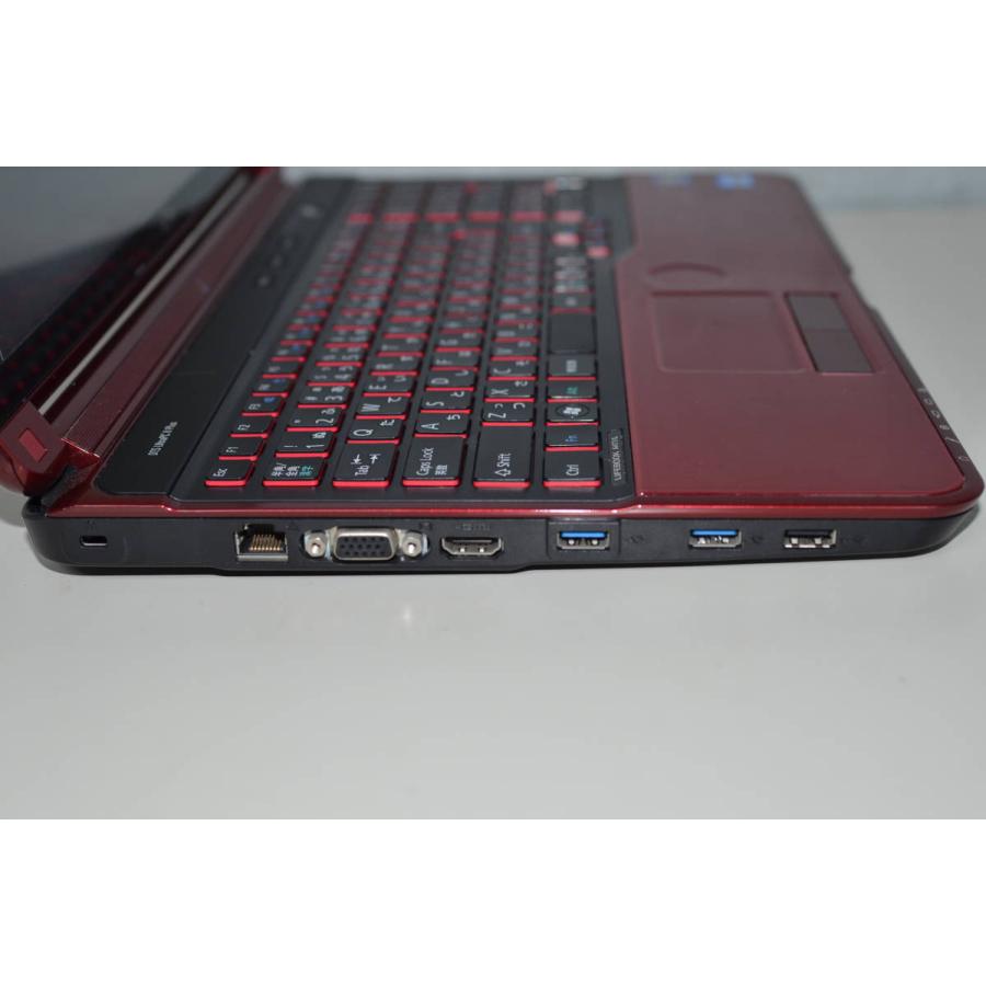 中古ノートパソコン Windows11+office 富士通 AH77/G core i7-2670QM 