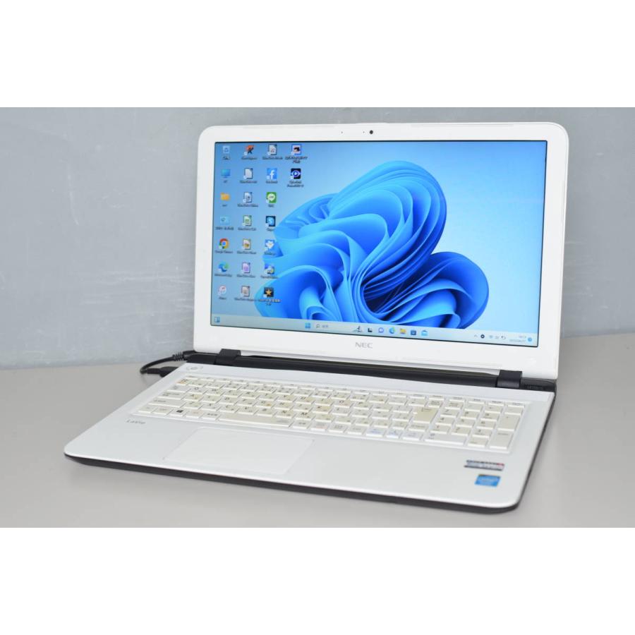 中古 ノートパソコン Windows10+office 大容量HDD750GB NEC LS550/B
