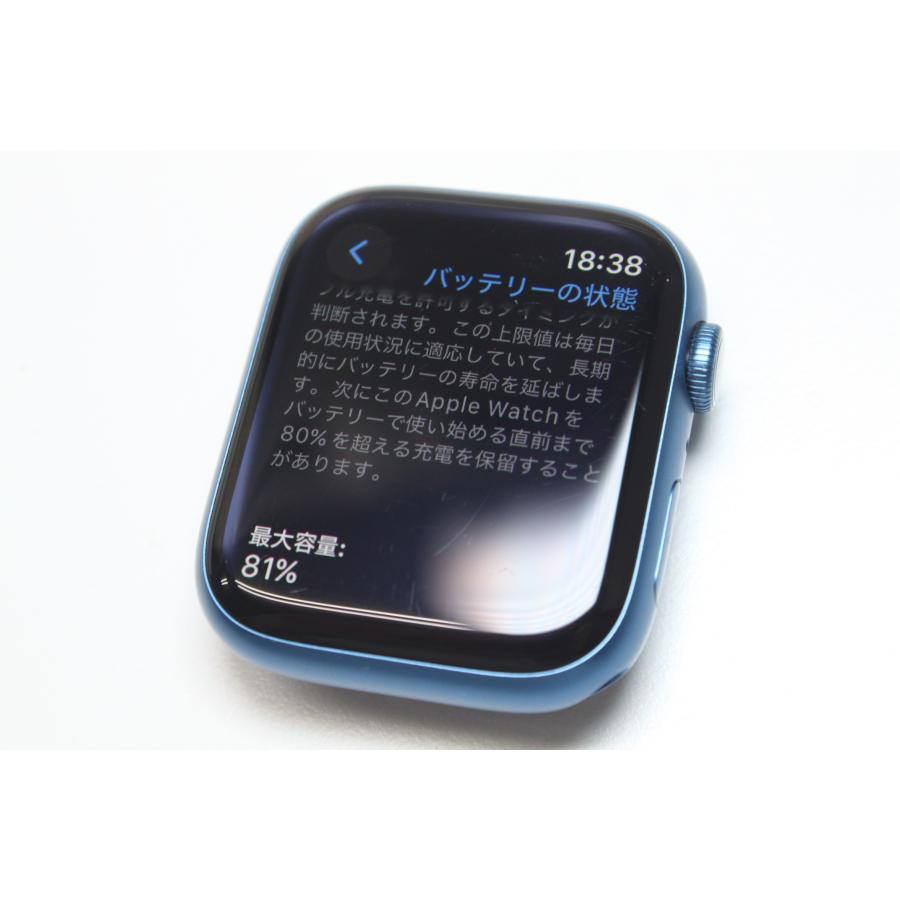 Apple Watch Nike Series 7/GPS/45mm/A2474〈MKN83J/A〉(4) : 中古