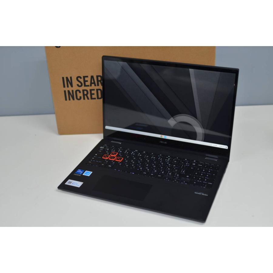 中古良品ノートパソコン ASUS Chromebook CX5501FEA-NA0256 15.6インチ