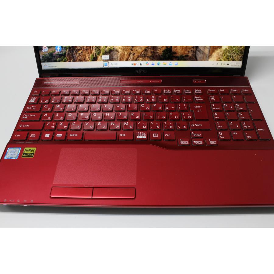中古ノートPC】富士通〈LIFEBOOK AH53/B3〉Intel Core i7/SSD512GB