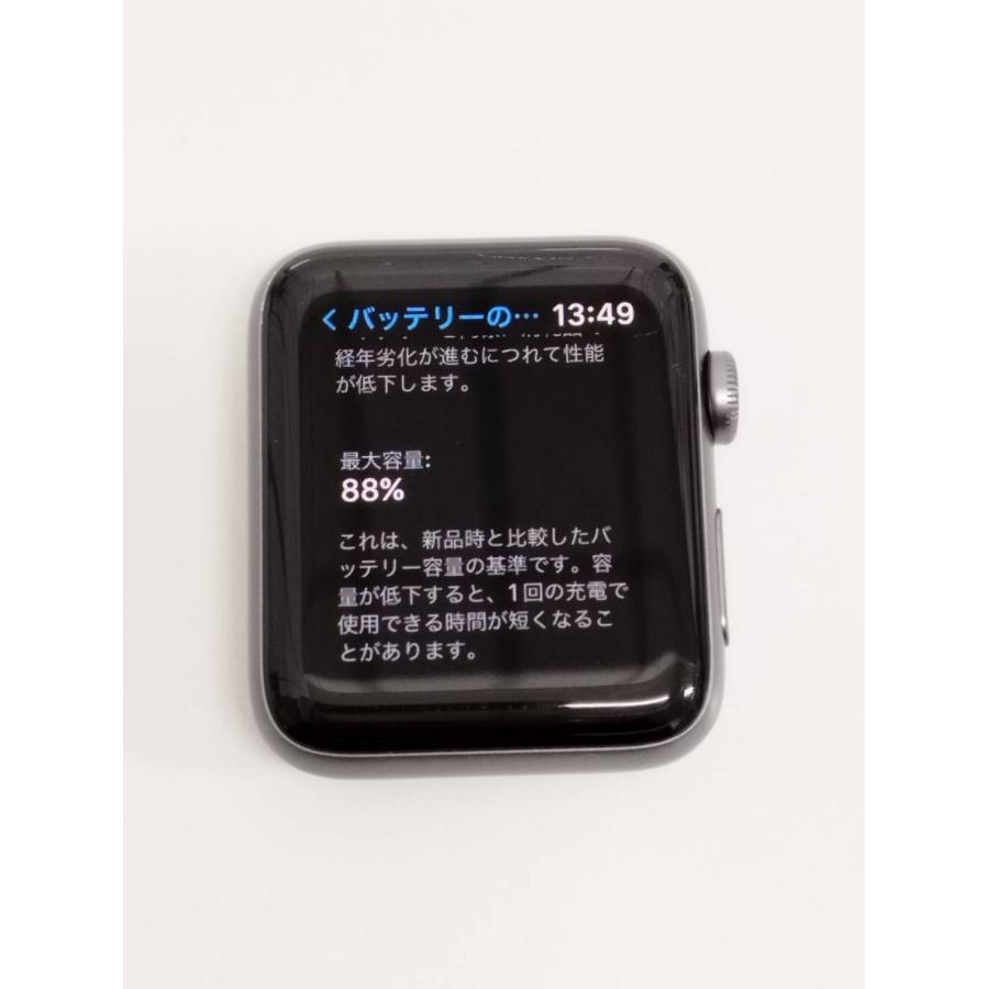 Apple Watch Series 3/GPS+セルラー/42mm/A1891/スペースグレー