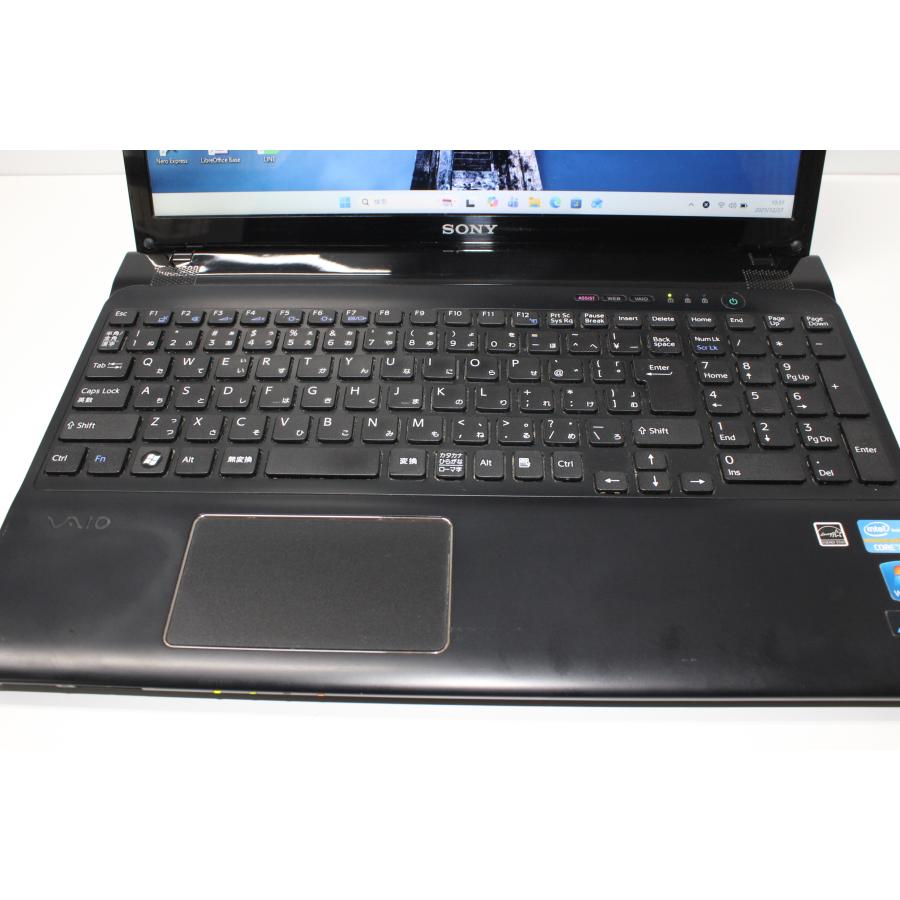 中古ノートPC】SONY〈VAIO Eシリーズ〉Intel Core i5/SSD256GB/メモリ