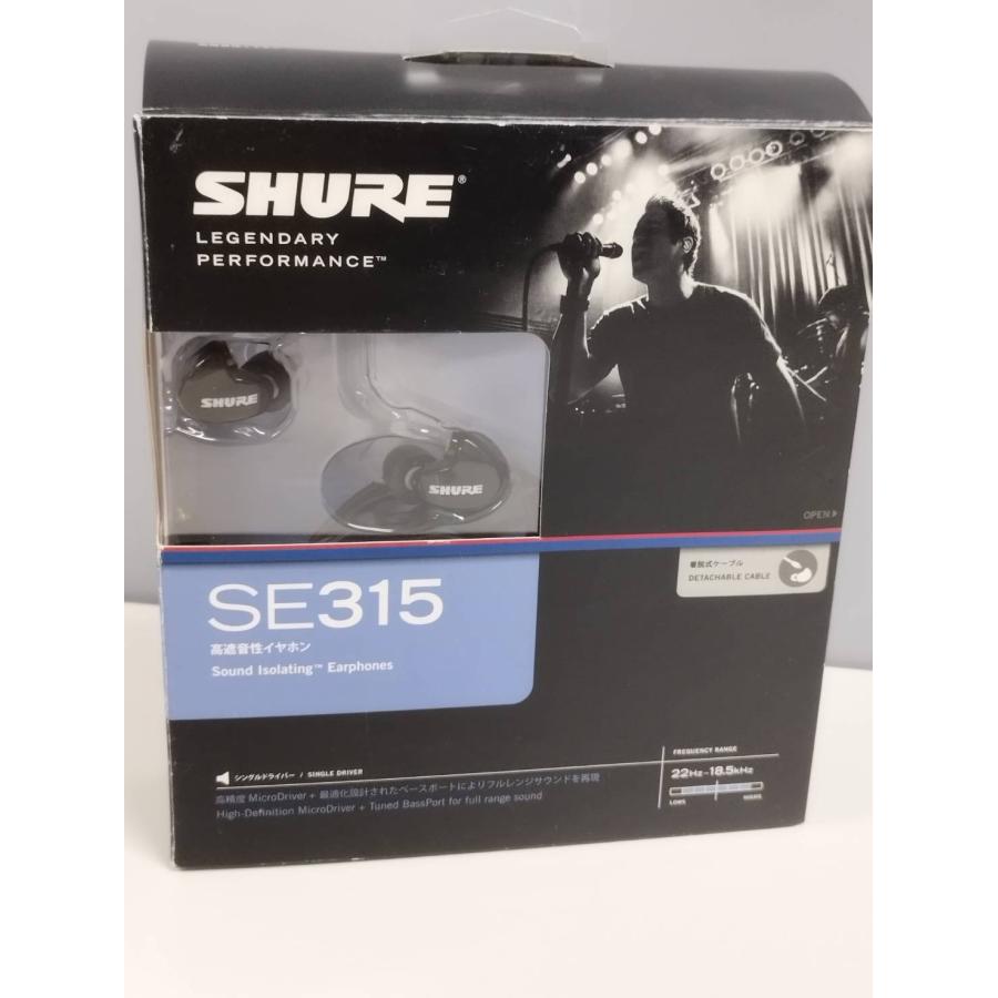 良品】SHURE SE315/有線イヤホン（生産終了品） : 中古パソコン