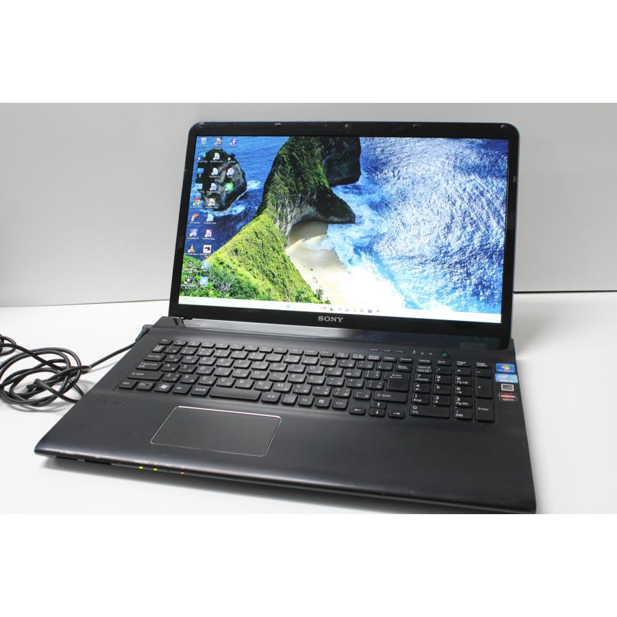 中古ノートPC】SONY〈VAIO SVE1711AJ〉Intel Core i5/SSD250GB/メモリ 