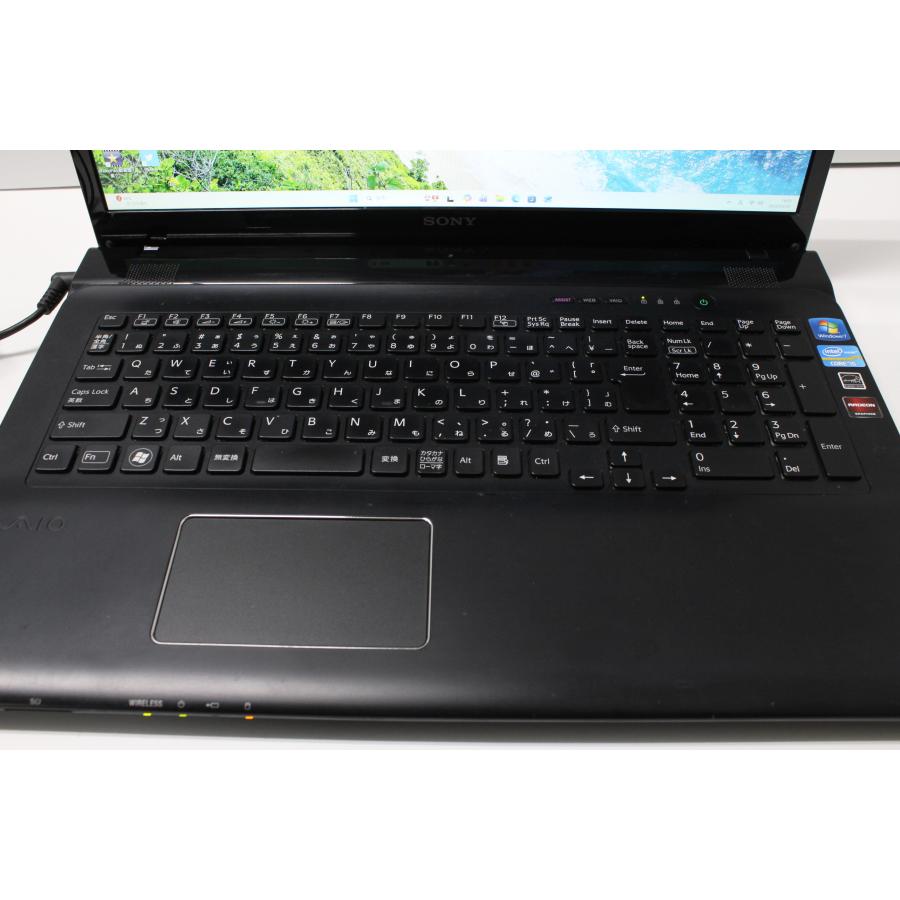 中古ノートPC】SONY〈VAIO SVE1711AJ〉Intel Core i5/SSD250GB/メモリ 