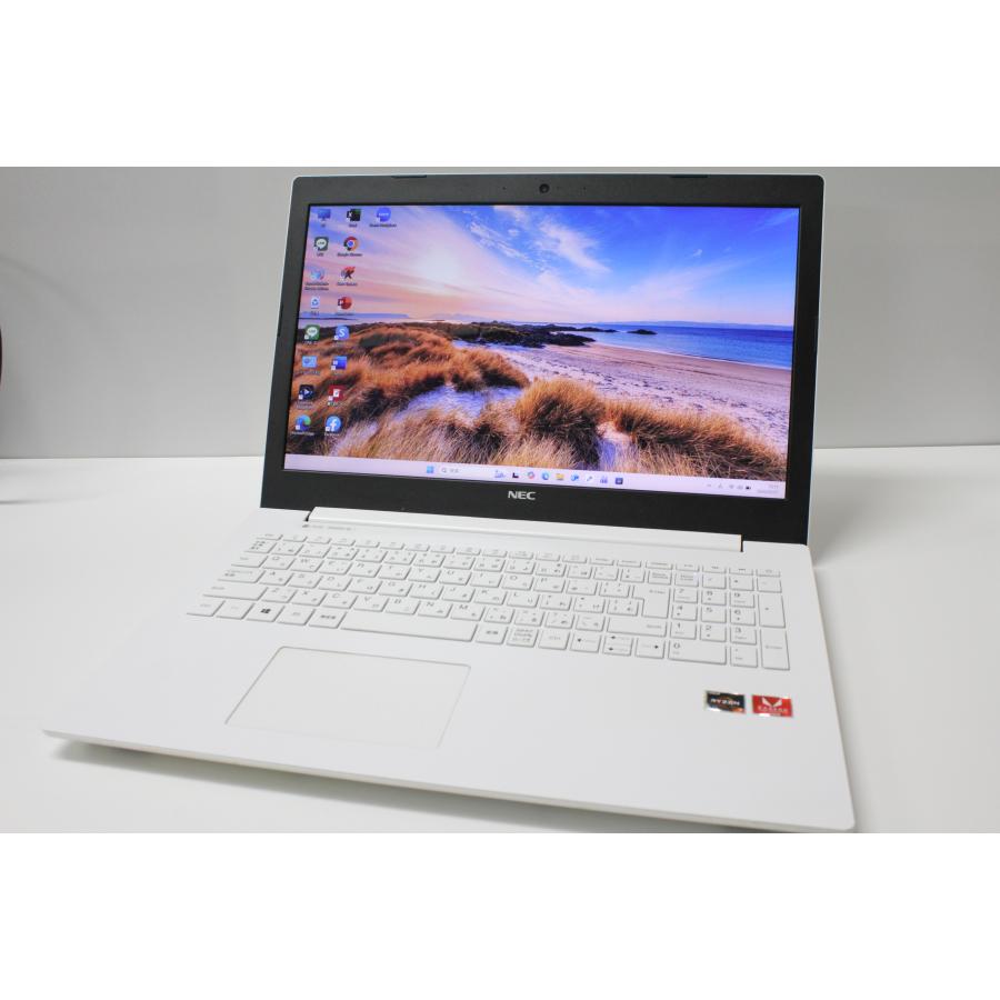 中古ノートPC】NEC〈LAVIE NS600/MAW〉Ryzen 7/SSD256GB/メモリ8GB (5 