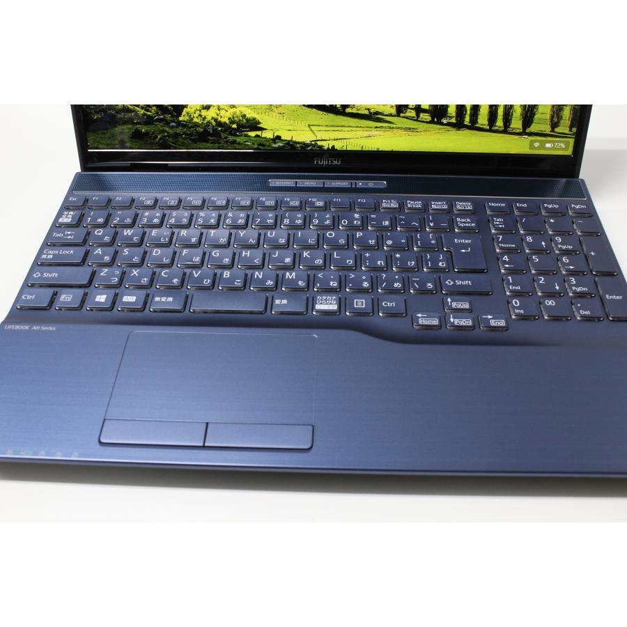 中古ノートPC】富士通〈LIFEBOOK WA3/E3〉Intel Core i7/SSD512GB 