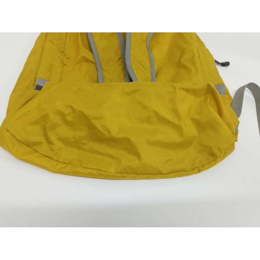 【良品】mont-bell/モンベル ポケッタブルデイパック 20/バックパック/アウトドア/イエロー/20L |  | 03