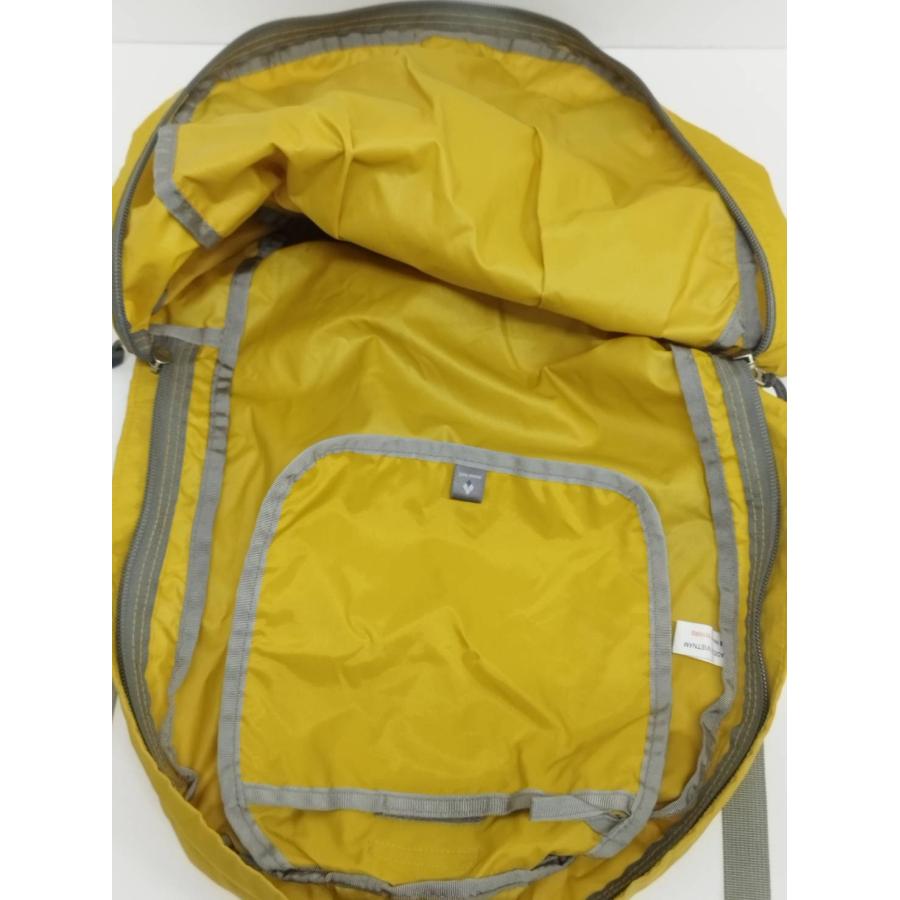 【良品】mont-bell/モンベル ポケッタブルデイパック 20/バックパック/アウトドア/イエロー/20L |  | 04