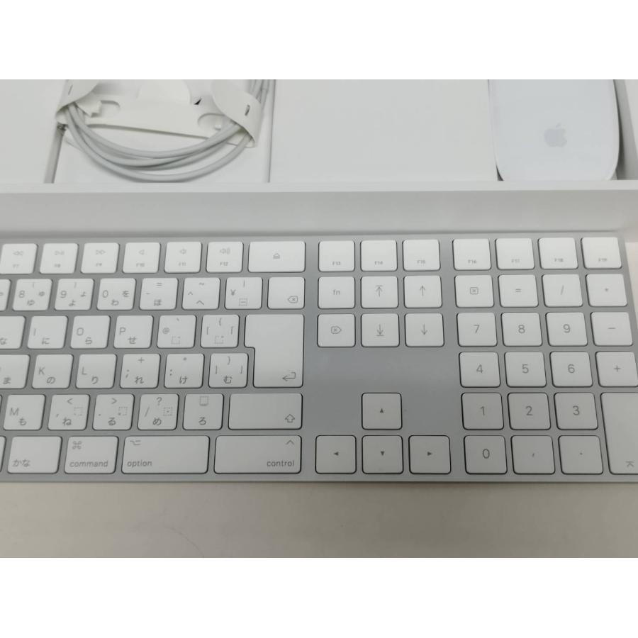 Apple キーボード/テンキー付き(A1843)とマウス(A1657)セット！ : 中古