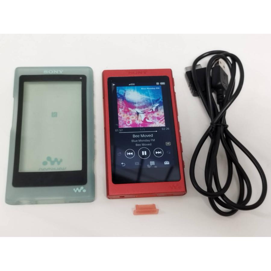 SONY WALKMAN NW-A45 トワイライトレッド（中古） SONY ウォークマン NW-A45 16GB/トワイライトレッド : 中古